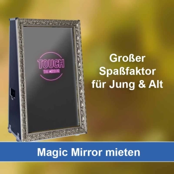Magic Mirror (Fotospiegel) mieten in Allschwil