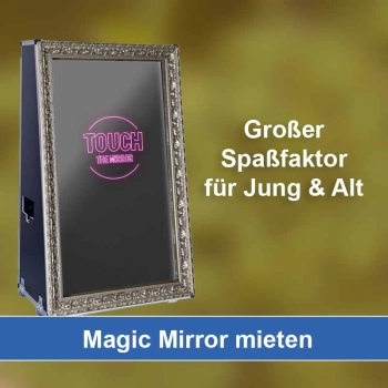 Magic Mirror (Fotospiegel) mieten in Baar
