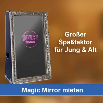 Magic Mirror (Fotospiegel) mieten in Baden