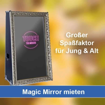 Magic Mirror (Fotospiegel) mieten in Bassersdorf