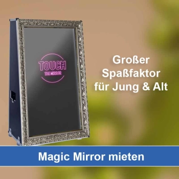 Magic Mirror (Fotospiegel) mieten in Binningen