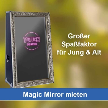 Magic Mirror (Fotospiegel) mieten in Birsfelden