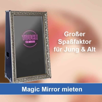 Magic Mirror (Fotospiegel) mieten in Bulle