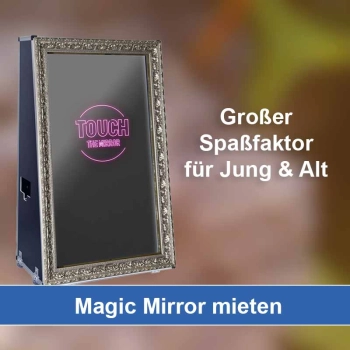 Magic Mirror (Fotospiegel) mieten in Carouge