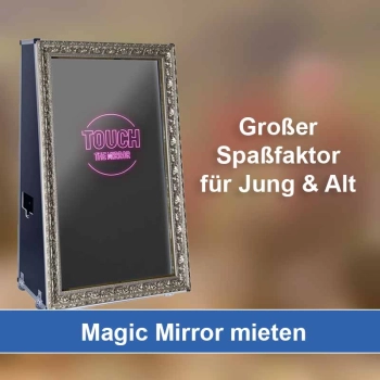 Magic Mirror (Fotospiegel) mieten in Dübendorf