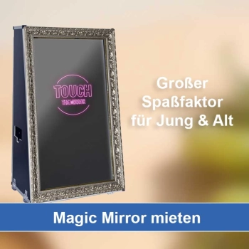 Magic Mirror (Fotospiegel) mieten in Ebikon
