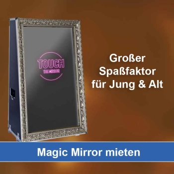 Magic Mirror (Fotospiegel) mieten in Flawil