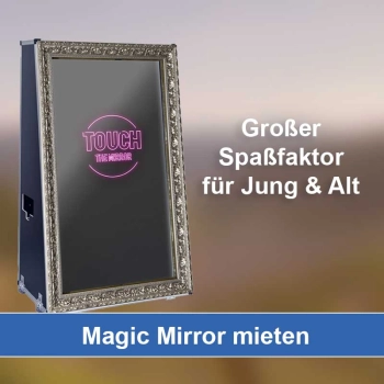 Magic Mirror (Fotospiegel) mieten in Freienbach