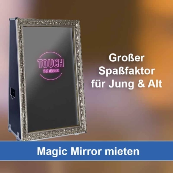 Magic Mirror (Fotospiegel) mieten in Gland