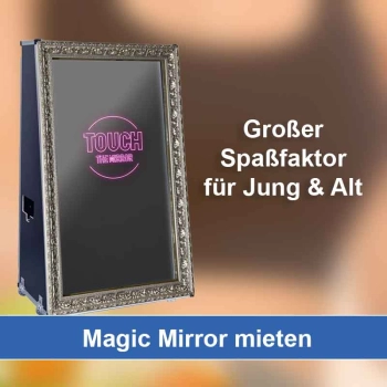 Magic Mirror (Fotospiegel) mieten in Hinwil