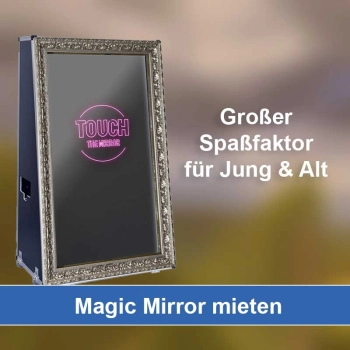 Magic Mirror (Fotospiegel) mieten in La Chaux de Fonds