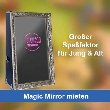 Magic Mirror (Fotospiegel) mieten in Martigny