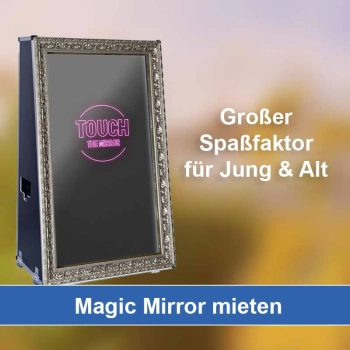 Magic Mirror (Fotospiegel) mieten in Meilen