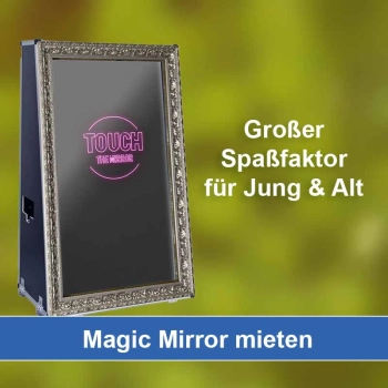 Magic Mirror (Fotospiegel) mieten in Meyrin