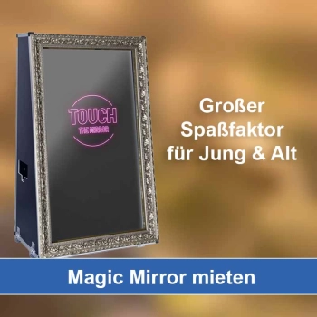 Magic Mirror (Fotospiegel) mieten in Morges