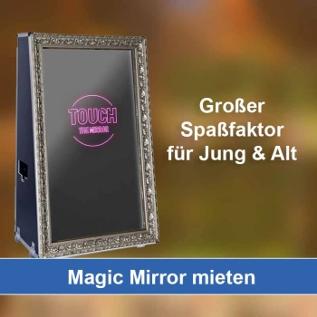 Magic Mirror (Fotospiegel) mieten in Münsingen