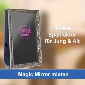 Magic Mirror (Fotospiegel) mieten in Muttenz