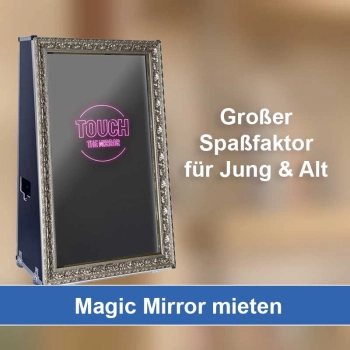 Magic Mirror (Fotospiegel) mieten in Opfikon