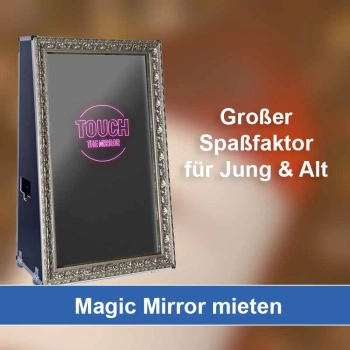 Magic Mirror (Fotospiegel) mieten in Regensdorf
