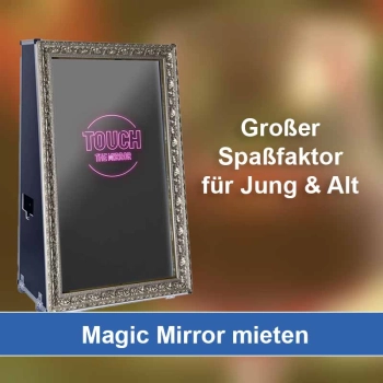 Magic Mirror (Fotospiegel) mieten in Uster