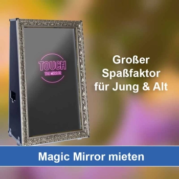 Magic Mirror (Fotospiegel) mieten in Yverdon les Bains