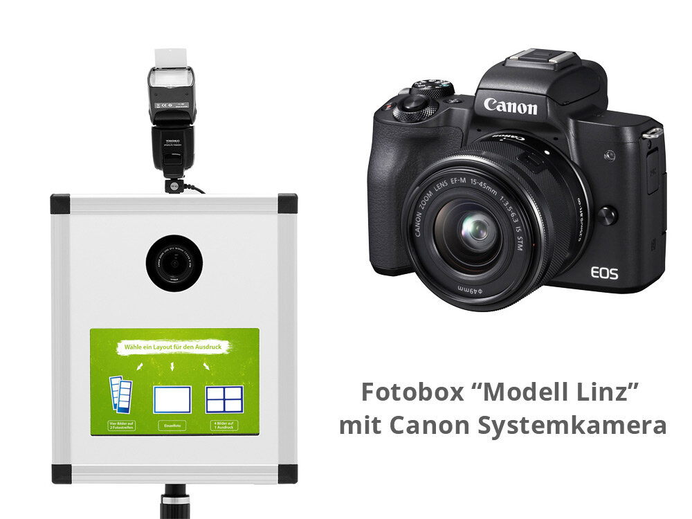 Photobooth kaufen mit Systemkamera